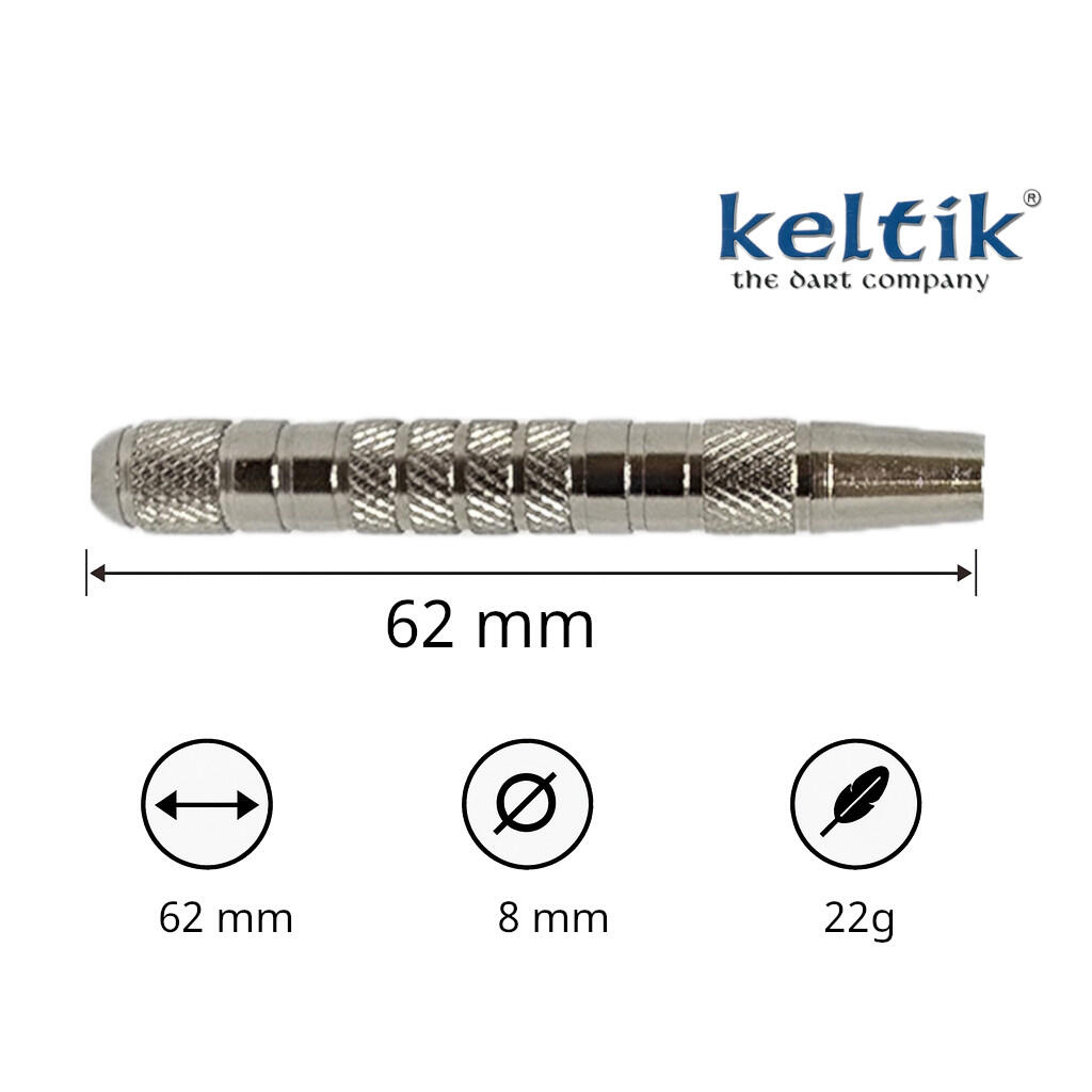 Dardos Steel Tip Keltik Taranis 22 g 4/6
