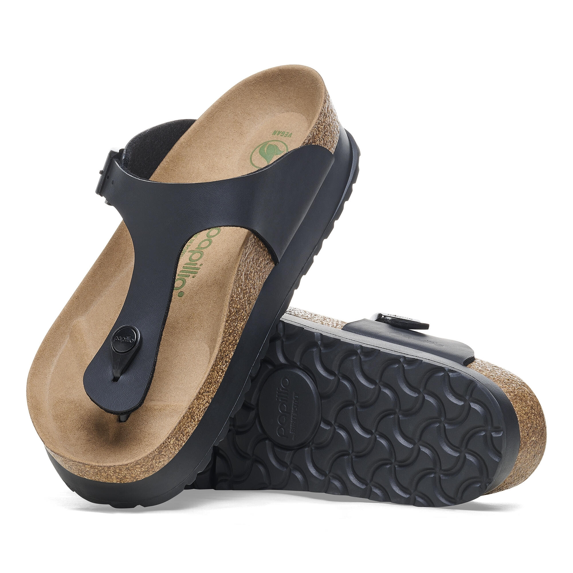 Sandales Birkenstock Gizeh Flex Platform noir confort 4/5