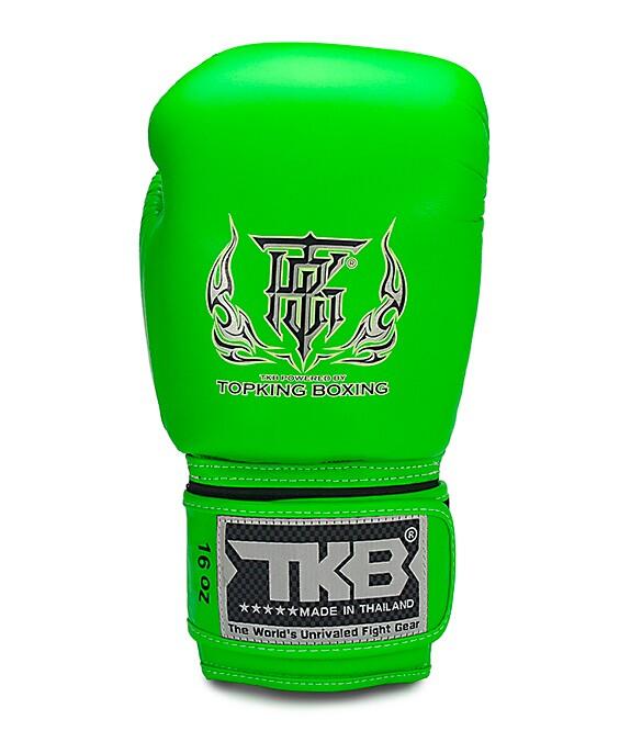 Top King Double Lock Neon Groente Bokshandschoen 3/5