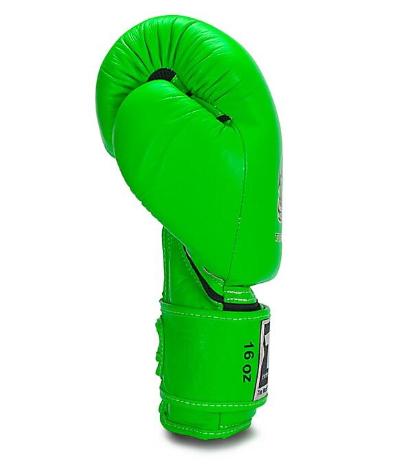Top King Double Lock Neon Groente Bokshandschoen 2/5