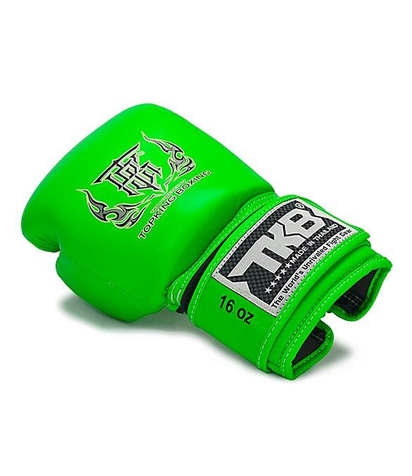 Top King Double Lock Neon Groente Bokshandschoen 5/5