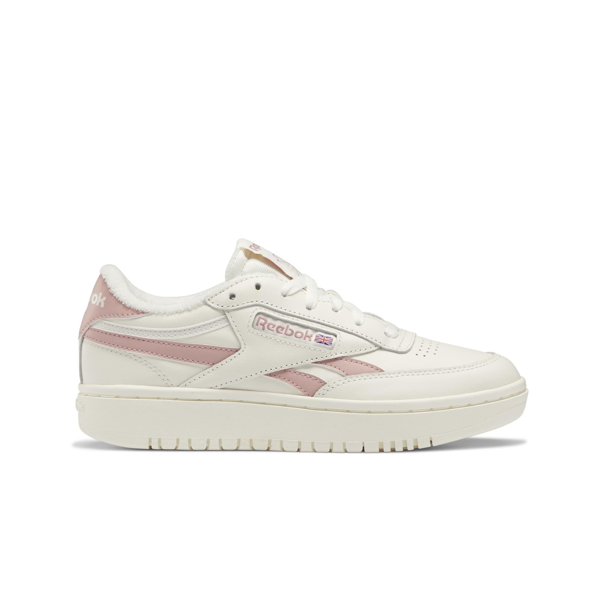 Reebok - Baskets Femme Reebok Classics Club C Double - Baskets - Blanc|rose - 37 - Decathlon