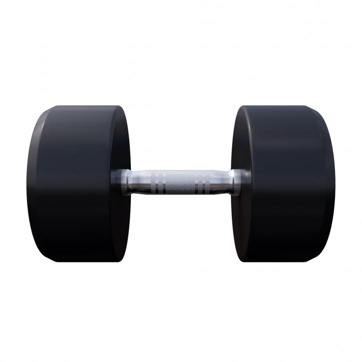 Hantle stałe  2x30kg Gorilla Sports żeliwne gumowane 2/5