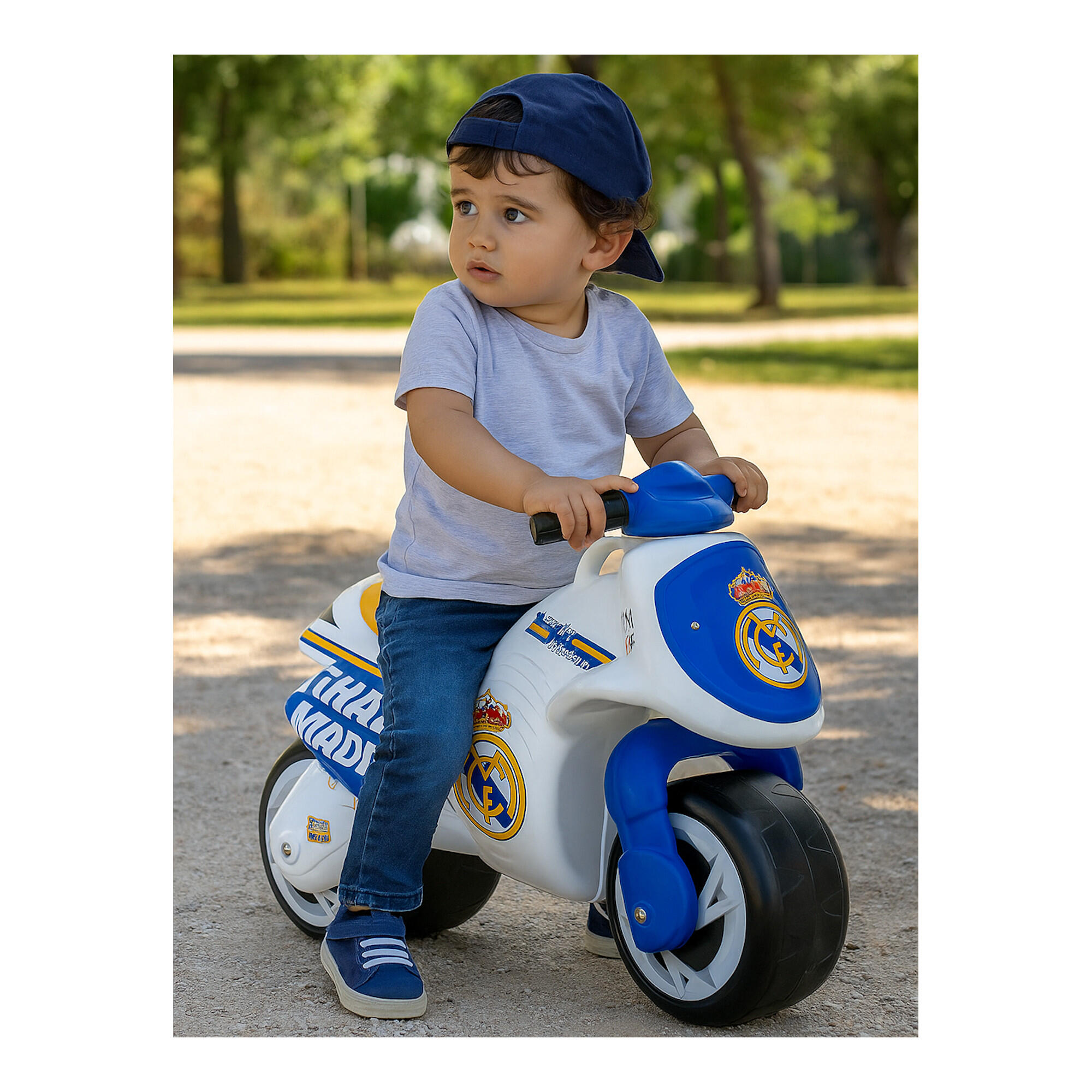 MOTO POUR BÉBÉS ET ENFANTS REAL MADRID C.F. 6/7