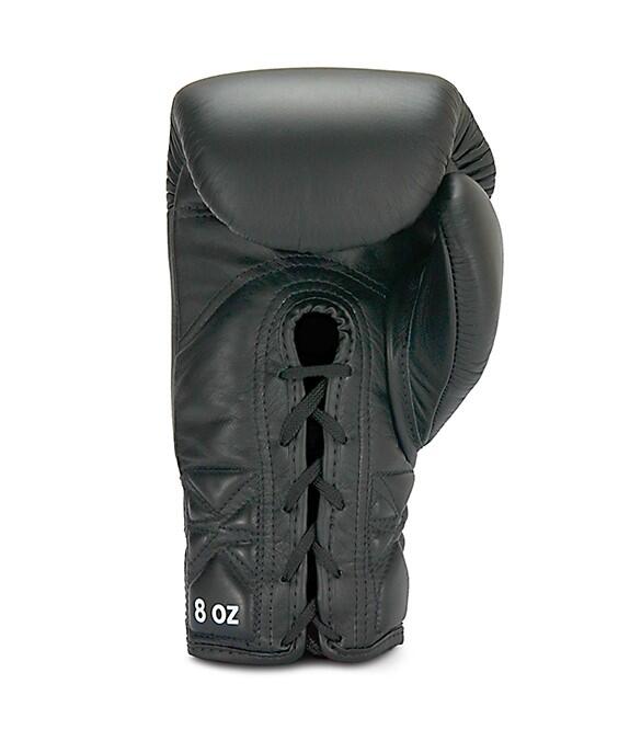 Luvas de boxe Top King Super Competition em couro negro 2/5