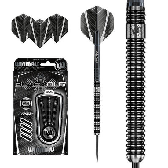 Winmau Dartpijlen steeltip Blackout