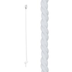 Corde d'escalade avec fixation 230 cm