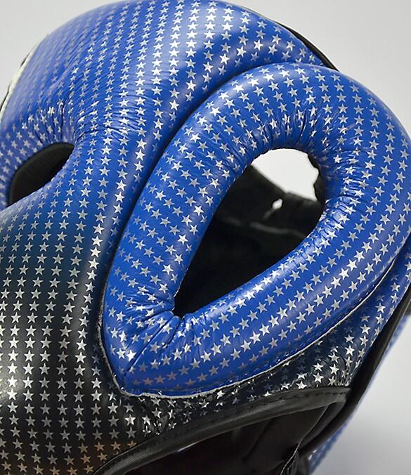 Capacete de boxe Top King Super Star blue 5/5
