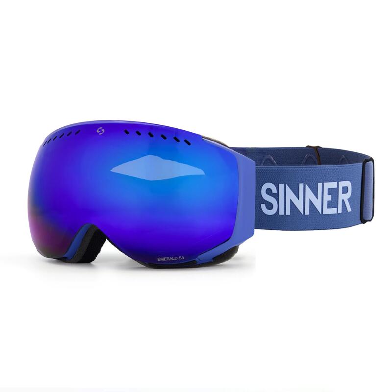 Ski snowboard szemüveg SINNER Emerald, Kék, Unisex