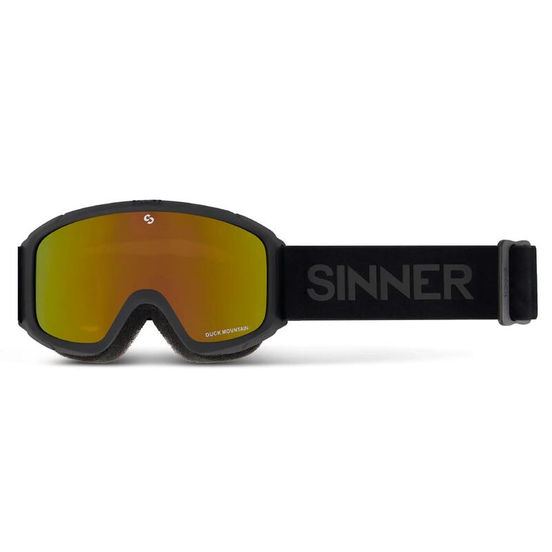 Ochelari schi și snowboard SINNER Duck Mountain, Negru, Copii