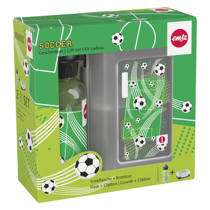 Gourde et boîte à goûter "Kids Football" Emsa 2/4