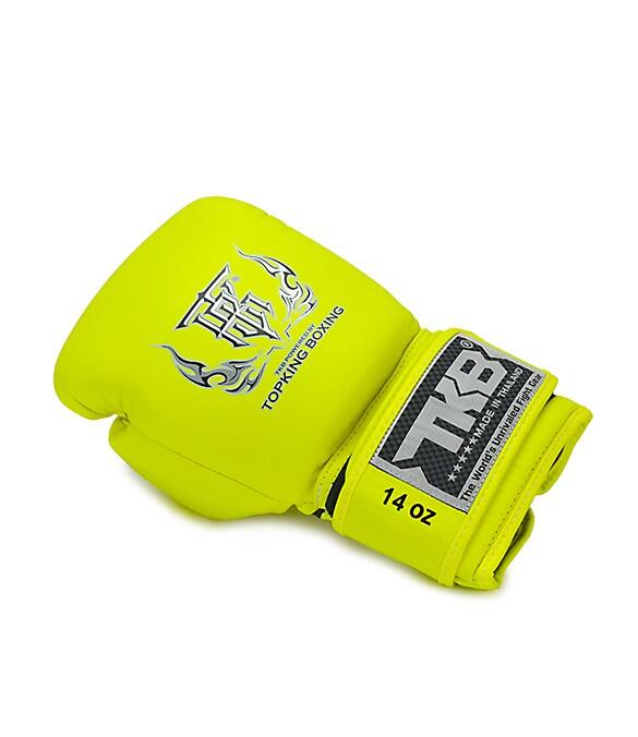 Top King Double Lock Neon Geel Bokshandschoen 5/5