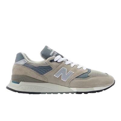 Schoenen new balance made in usa 998 core grijs