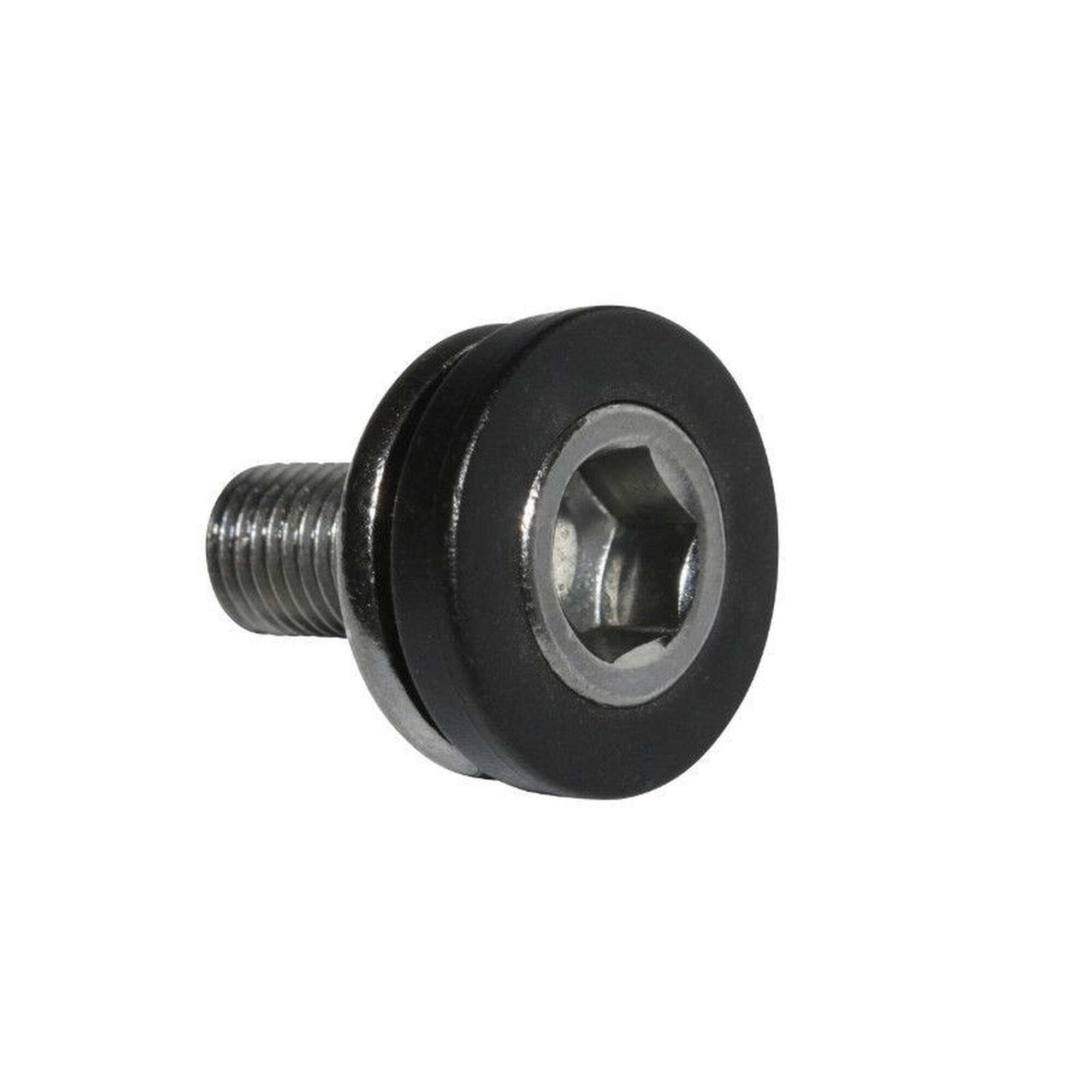 Vis De Pédalier M15 étanche - Acier, Longueur 21,2 Mm, Pour Axe De Pédalier, Clé Hexagonale 8 Mm - 1 Pièce