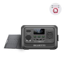 BLUETTI Générateur Solaire Elite 30 V2 600W + Panneau Solaire 100W pour Camping