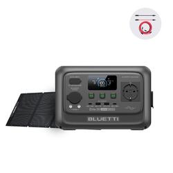 BLUETTI Générateur Solaire Elite 30 V2 600W + Panneau Solaire 200W pour Camping