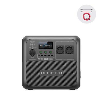 BLUETTI Stazione Elettrica Portatile AC180 1800W/1152Wh per Campeggio 99% RENEW