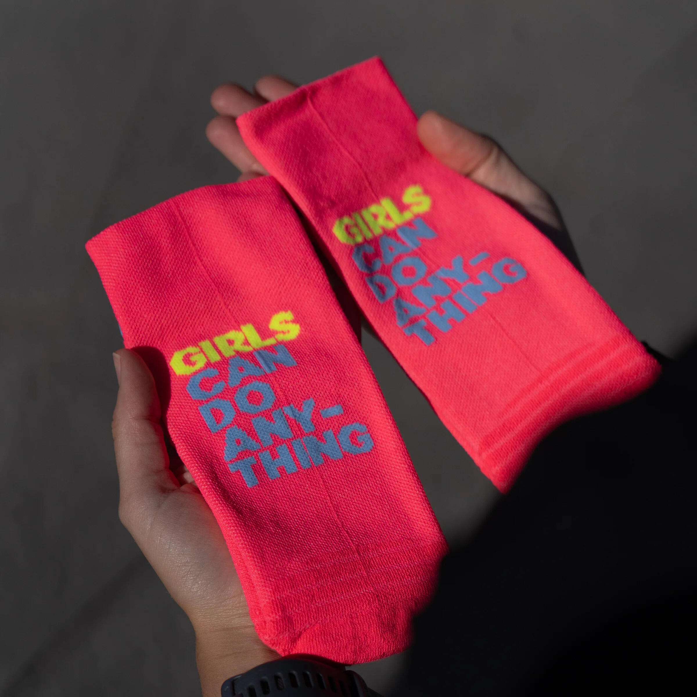 Vrouwelijke hardloopsokken Sporcks Girls Can Do 3/5