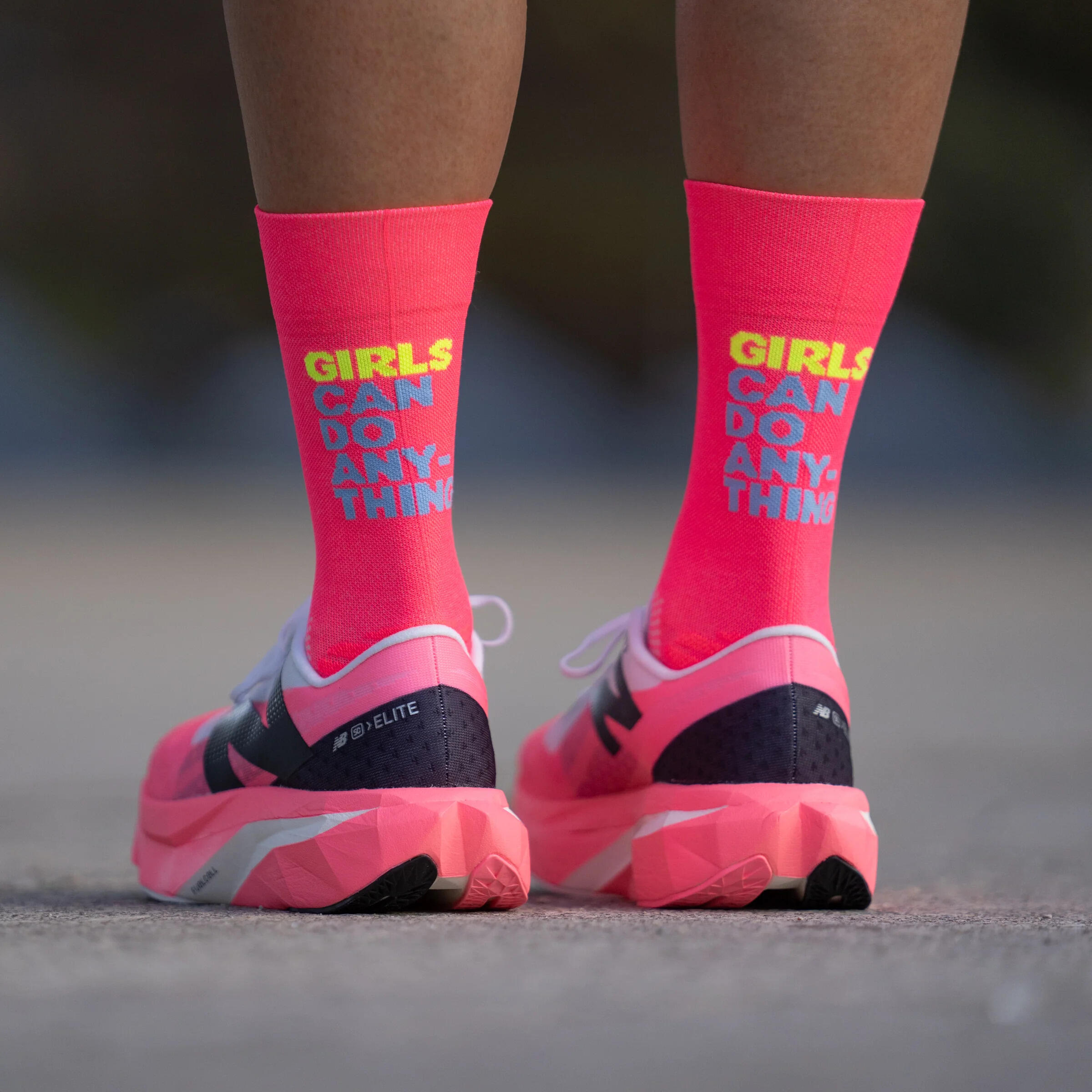 Vrouwelijke hardloopsokken Sporcks Girls Can Do 2/5