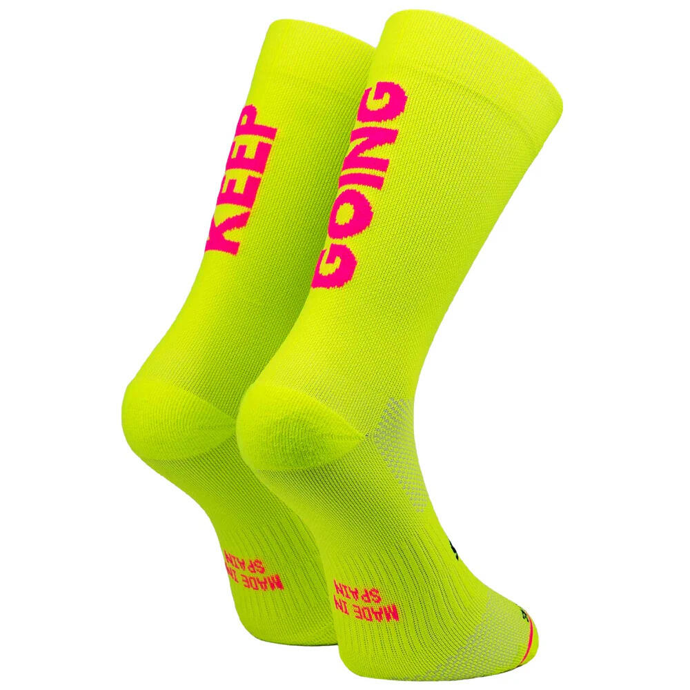 Sporcks - Chaussettes Sporcks Keep Going - Chaussettes - Jaune - 47/49 - Decathlon