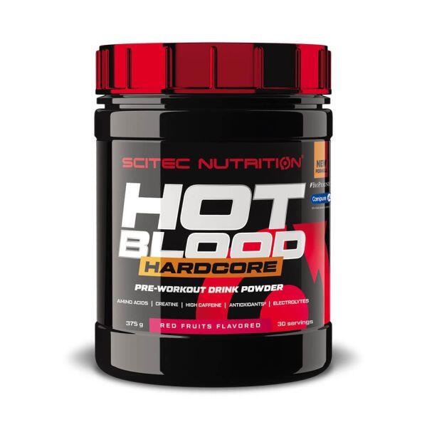 SCITEC NUTRITION Hot Blood Hardcore - 375g Frutti Rossi Scitec Nutrition