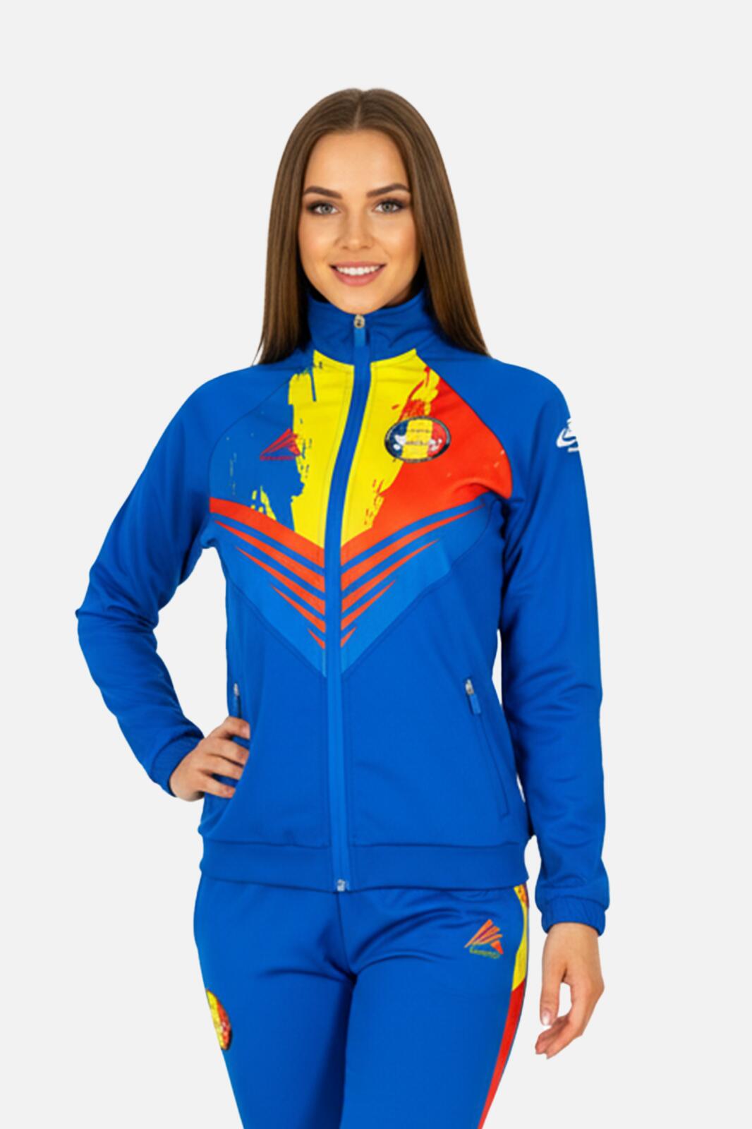 Bluza Trening Poliester Feminin Oficial FRCF