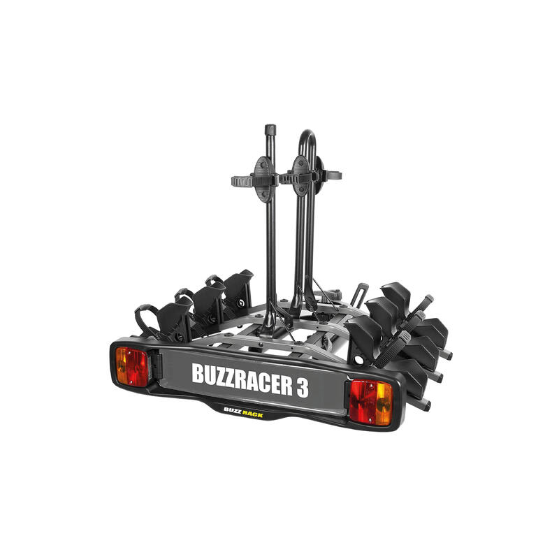 Buzzracer 3 vonóhorgos kerékpártartó – platform 3 kerékpárhoz ID 0000318