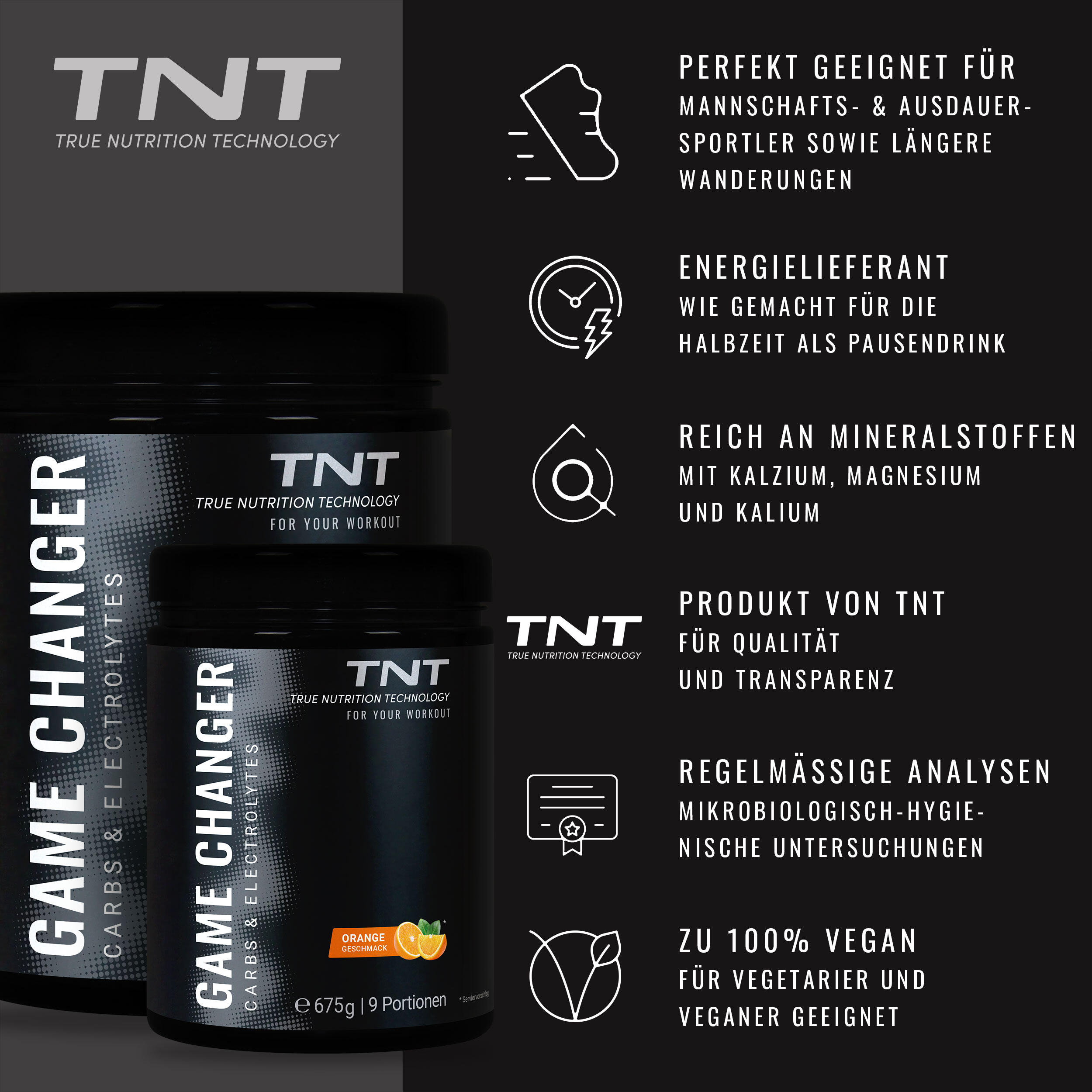 Game Changer (675g) - Carbs & Electrolytes 5/6