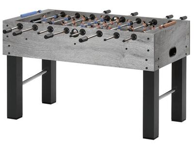 Garlando Calciobalilla F-5 rovere grigio con aste uscenti