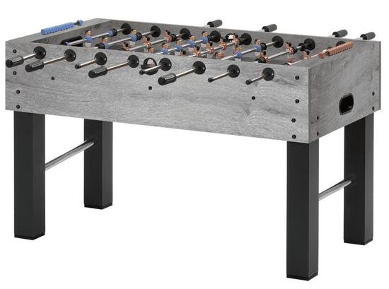 Garlando Calciobalilla F-5 rovere grigio con aste uscenti