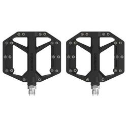 Paire de Pédales Plates Shimano PD-GR400 — Noir
