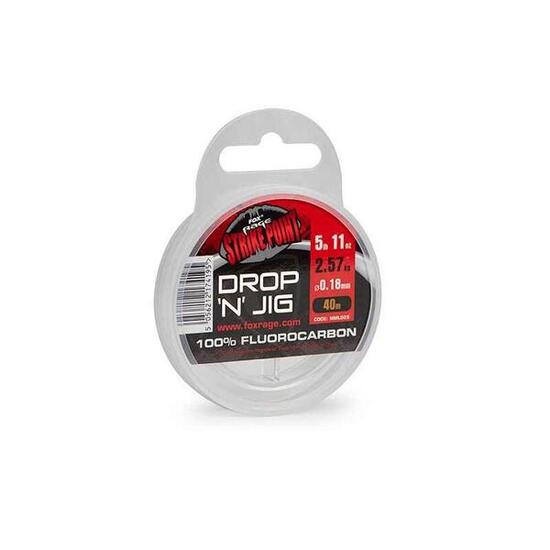 Fluorocarbon Fox Rage Strike Point Drop N Jig