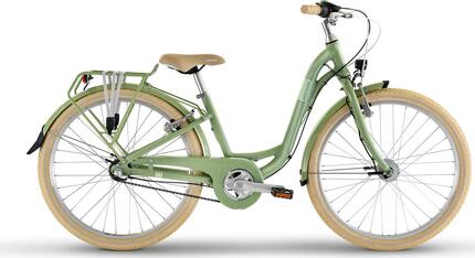 Puky Fiets 24" 3gears Skyride retro green