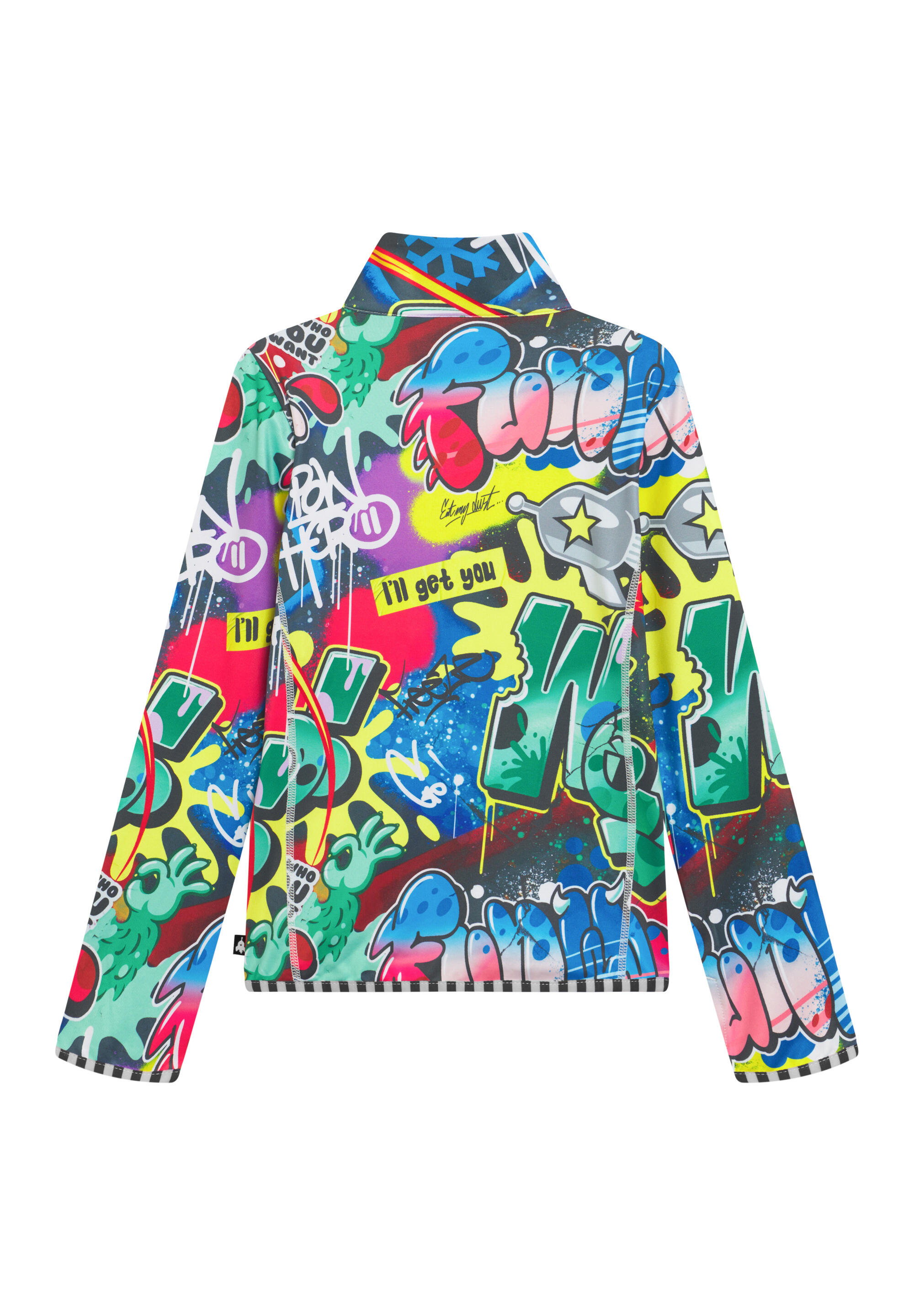 Langarmshirt COSMO SPRAYPRINT mehrfarbig 2/5