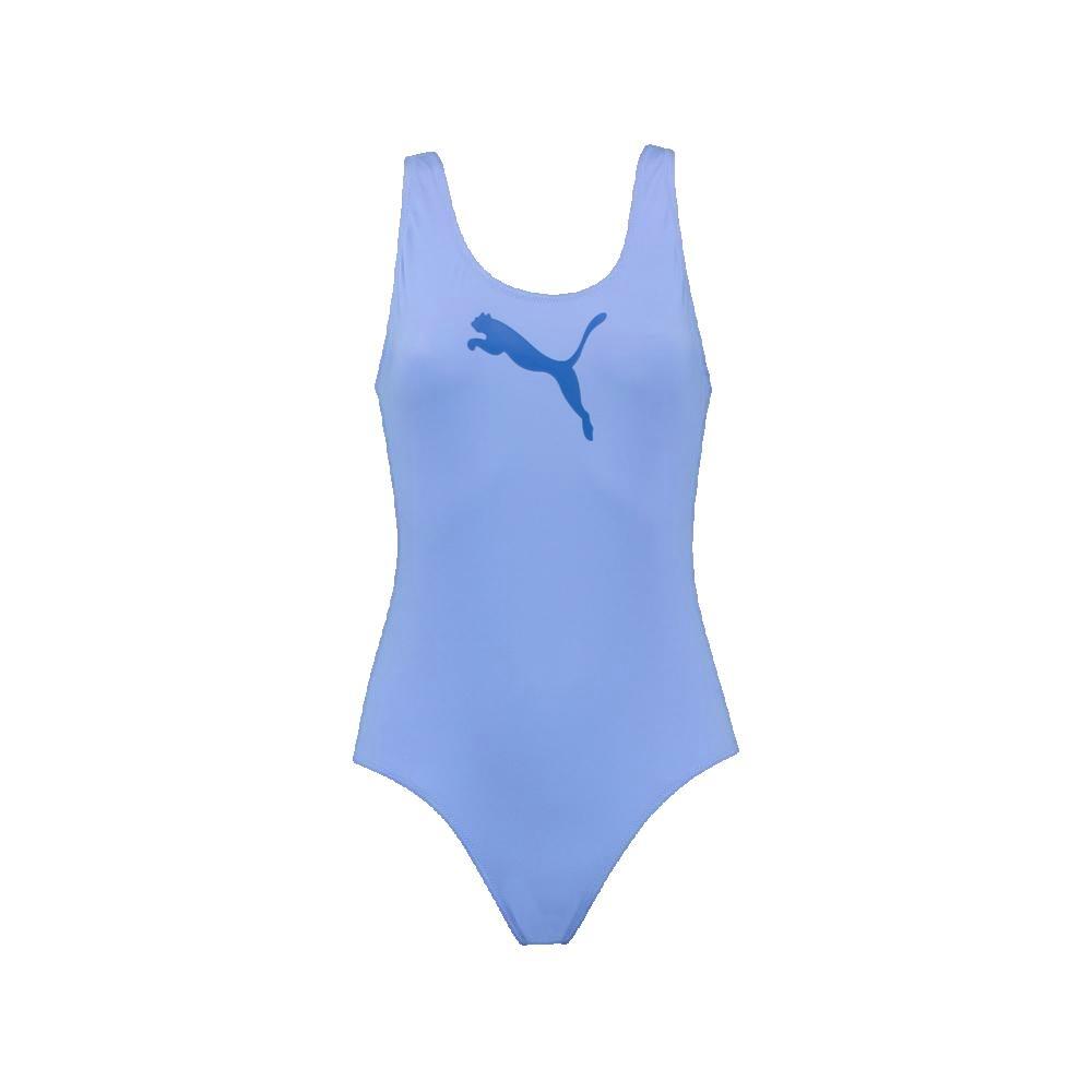 Puma - Maillot De Bain Puma Violet Femme En Nylon Recyclé, Protection Uv - Maillot De Bain 1 Pièce - Violet - Decathlon