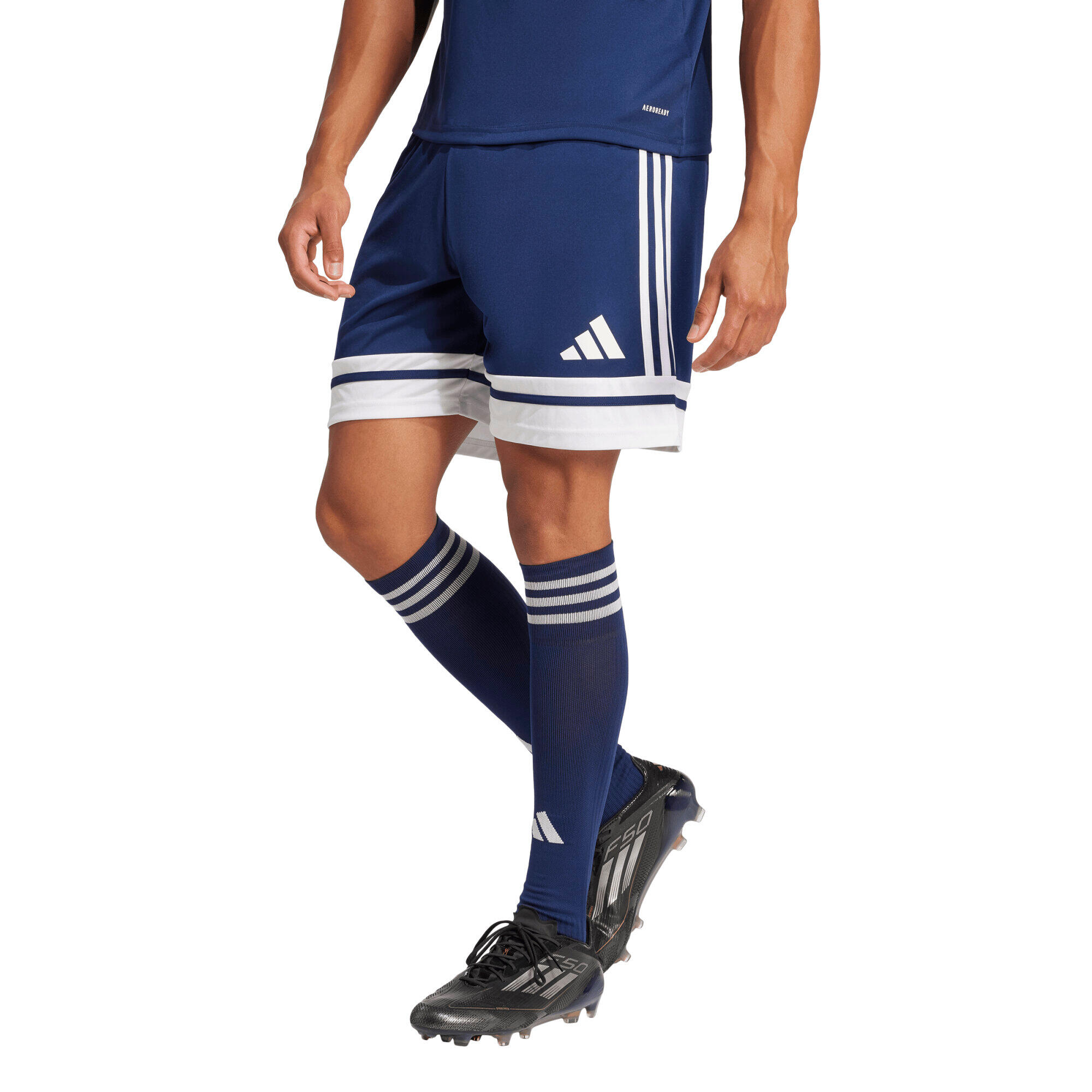 Pantaloncini adidas con tecnologia AEROREADY blu navy 2/7
