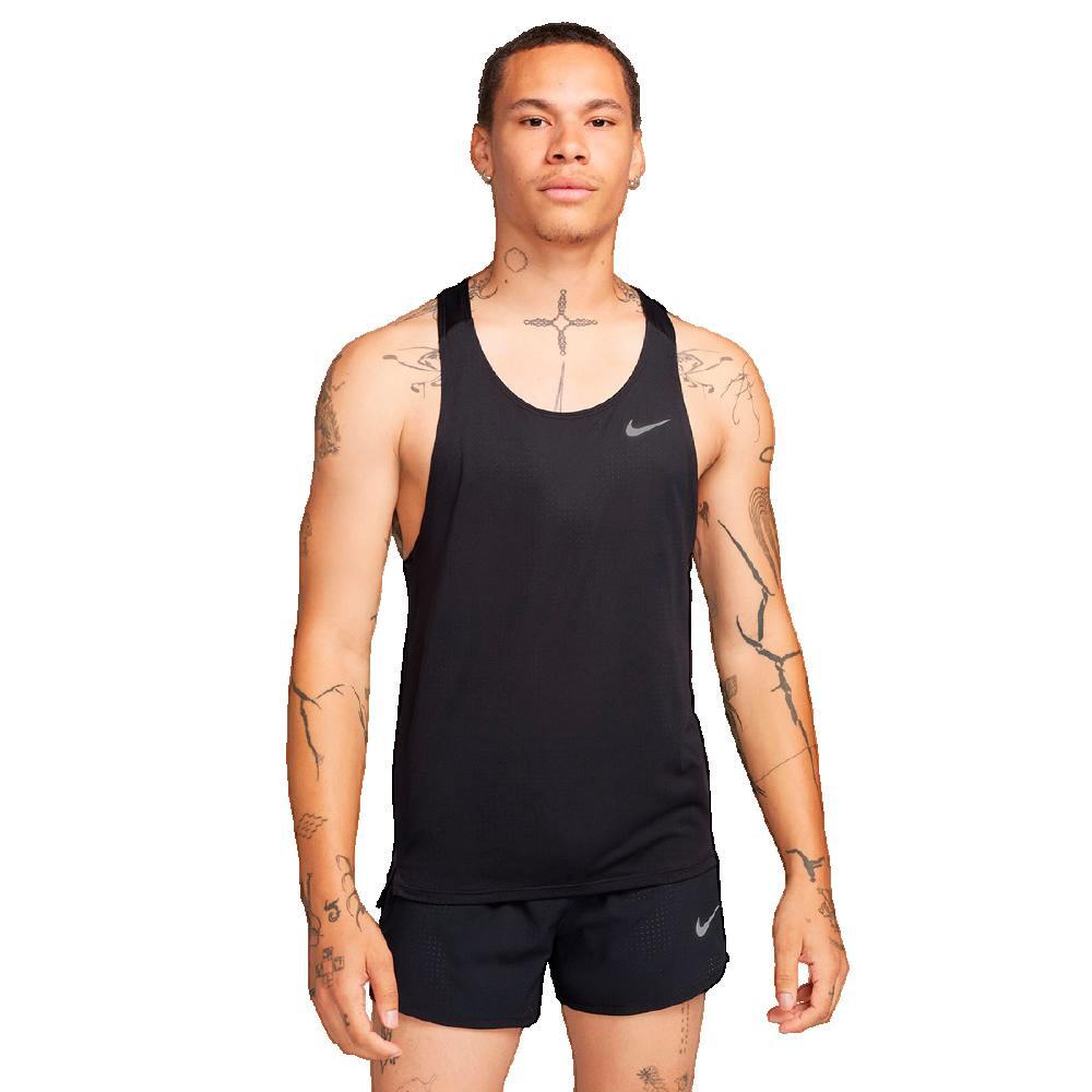 Nike - Débardeur Nike Fast Noir Pour Entraînement - Débardeur - Noir - Decathlon