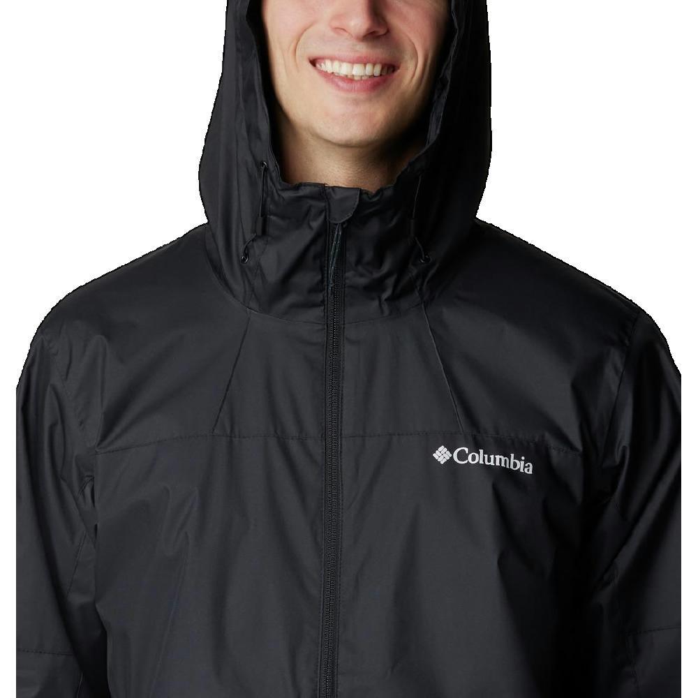 Veste Columbia Inner Limits Iv imperméable noire randonnée 3/5
