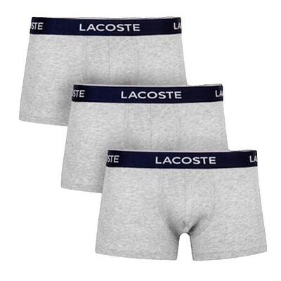 Boxers lacoste grijs, set van 3