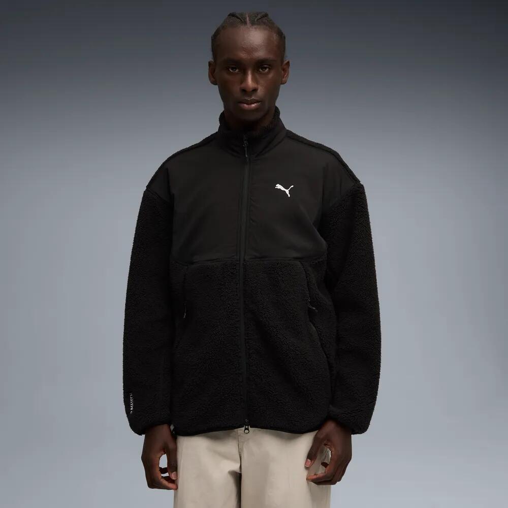 Puma Herren Fleecejacke Pumatech Soft Tech Relaxed Sherpa Jacket 632104 2/13