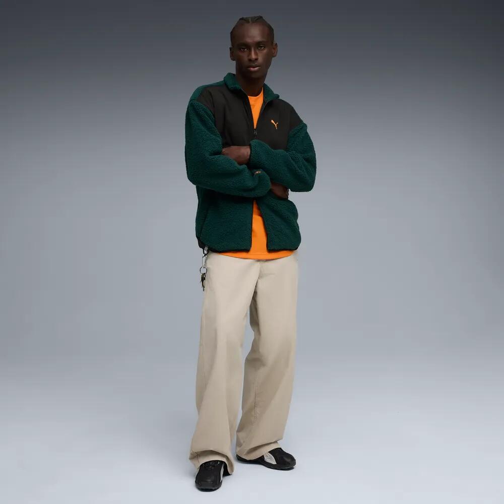 Puma Herren Fleecejacke Pumatech Soft Tech Relaxed Sherpa Jacket 632104 4/13