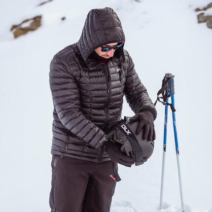 Dlx Zoltan Veste en duvet ultra-légère pour homme, noire