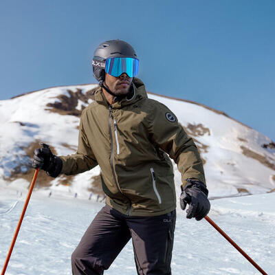 Dlx graham - mannelijke dlx ski jkt blauw