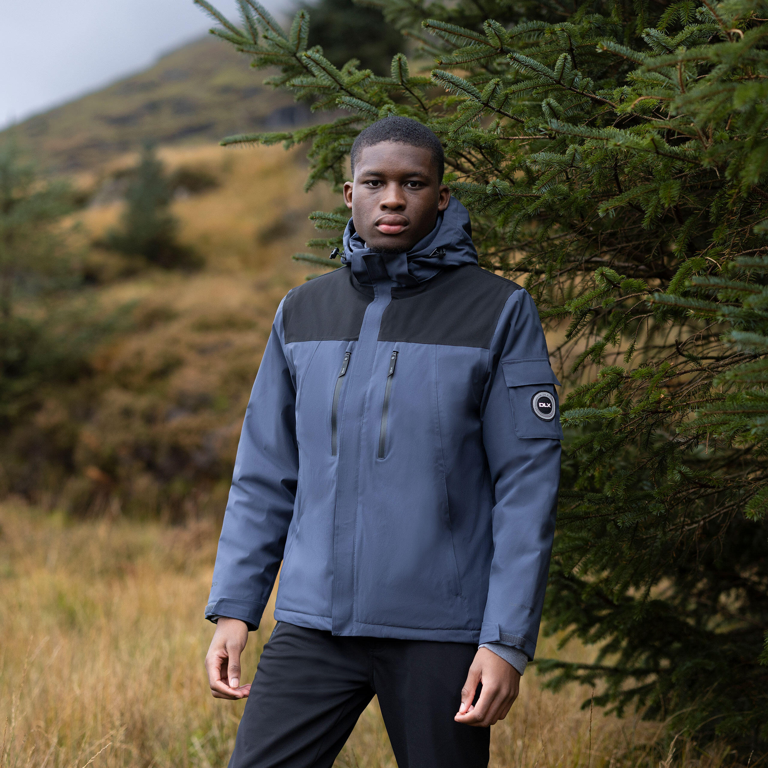 Dlx Jenkins Herrenjacke Flint - Gepolstert, wasserdicht 3/3