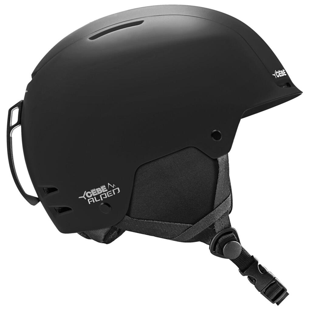 Cebe Alpen Black Men's Ski/Snowboard Helmet