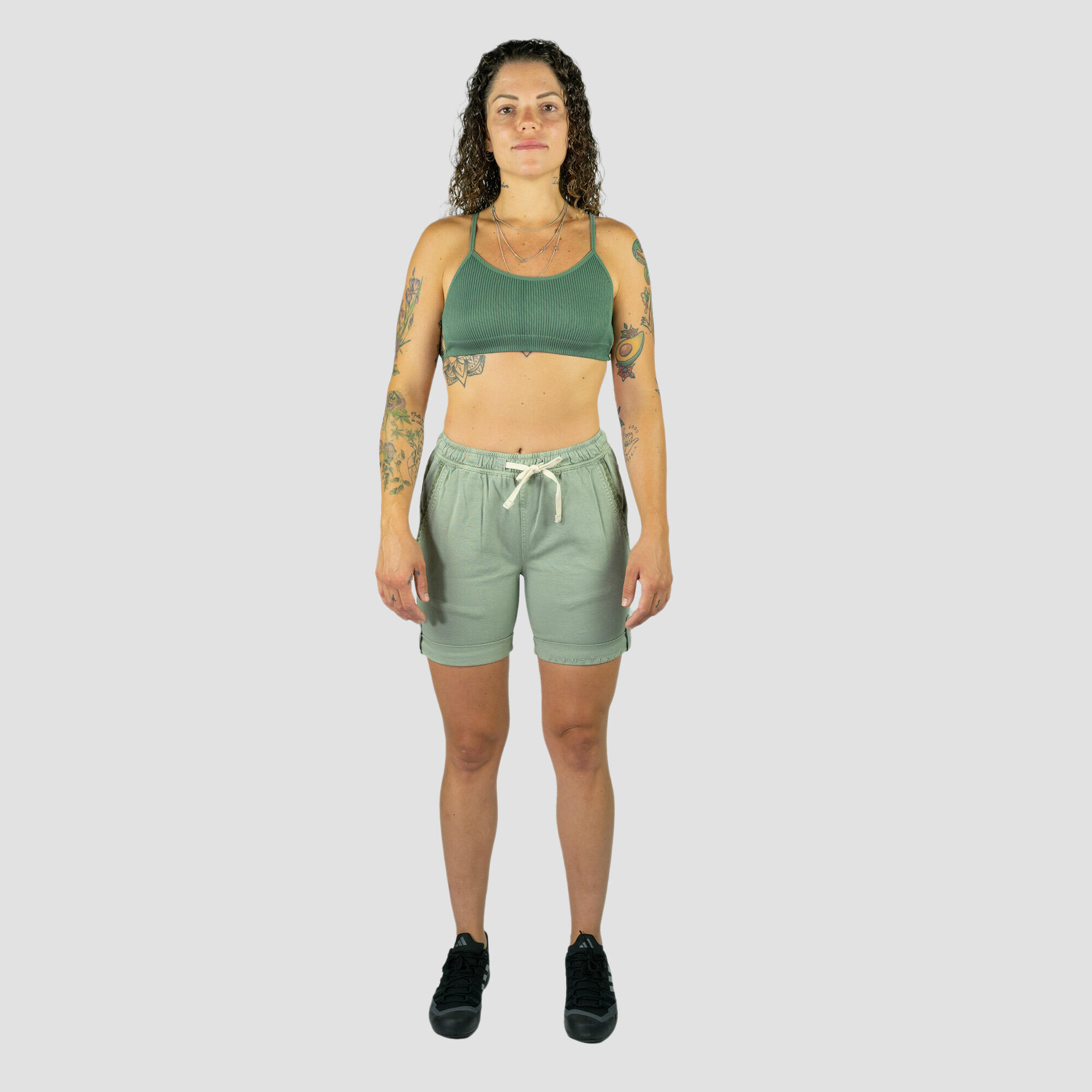 Shira Short Olive Women's Pantal 3/7
