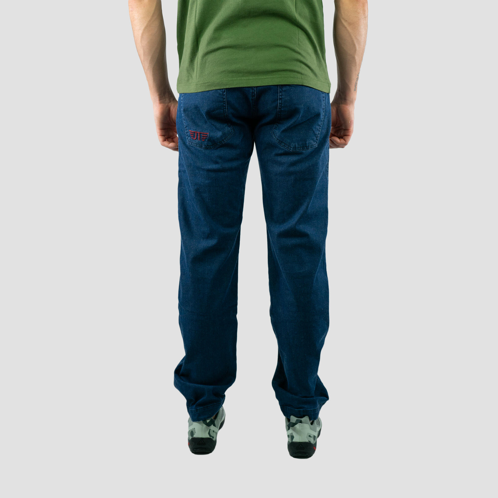 Klimbroek Turia ECO Jeans Muscari Man 2/7