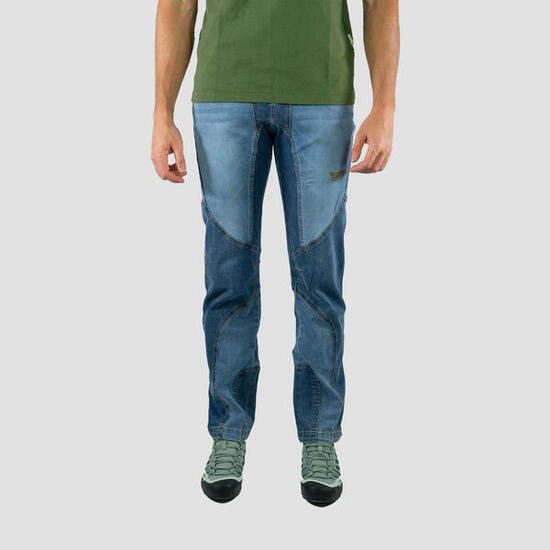 Pantaloni da arrampicata - uomo jeans da trekking