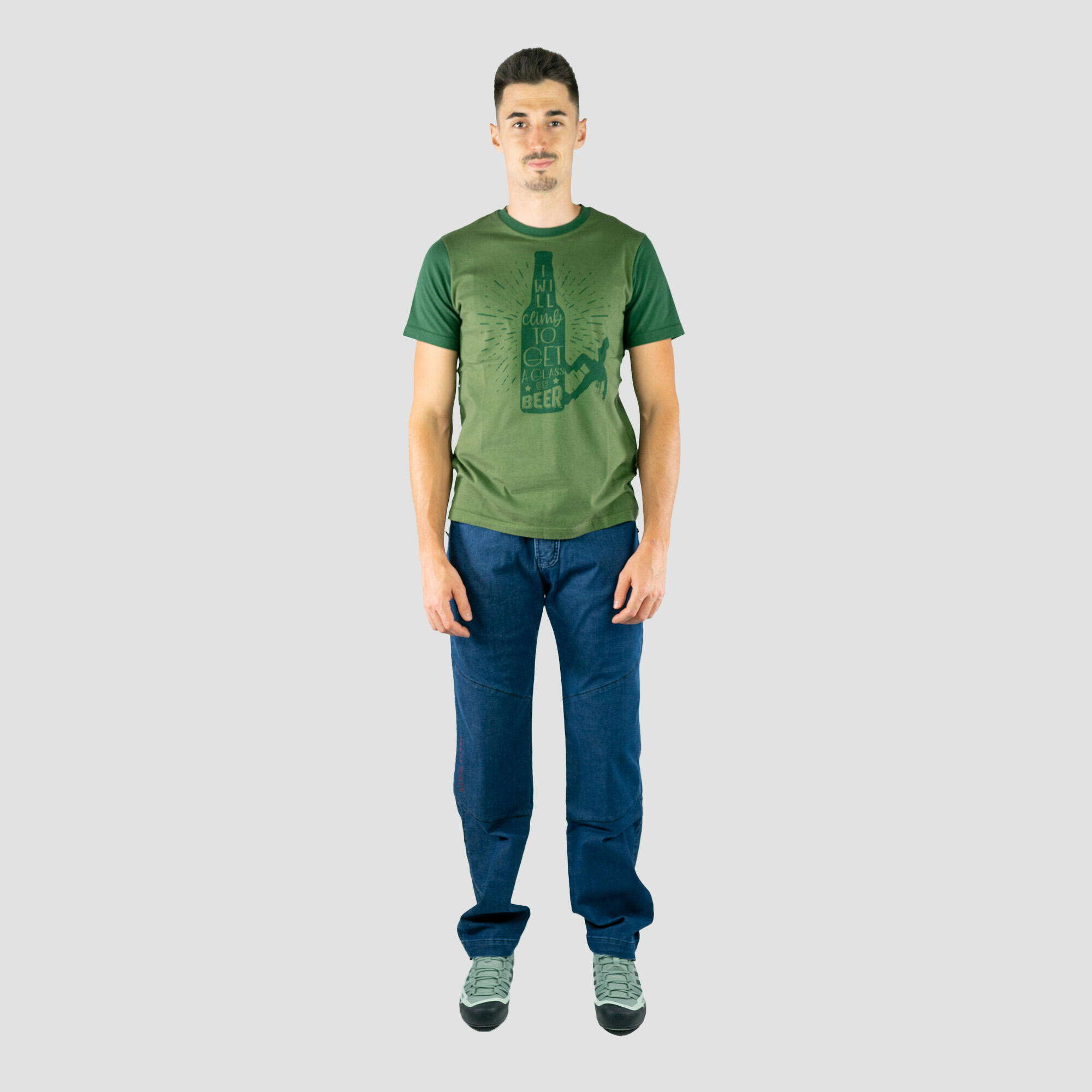 Klimbroek Turia ECO Jeans Muscari Man 3/7
