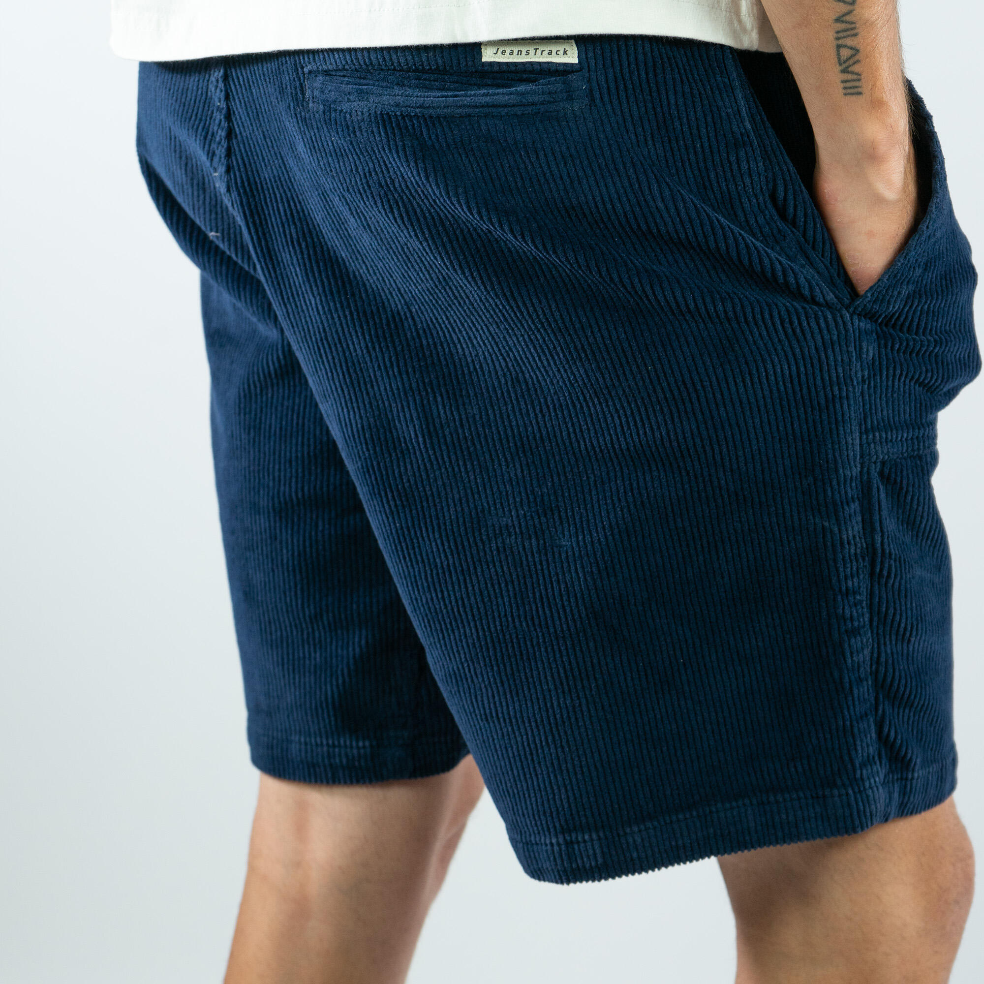Pantalon de l'homme de la marine courte d'escalade 5/7
